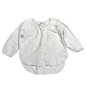 Zara Kids White Muslin Blouse
